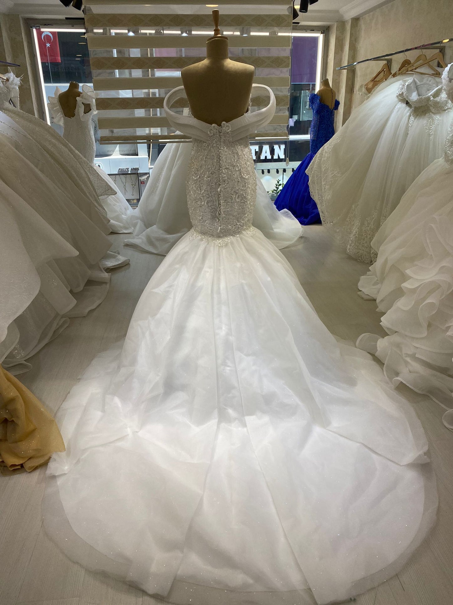 Mermaid wedding dress