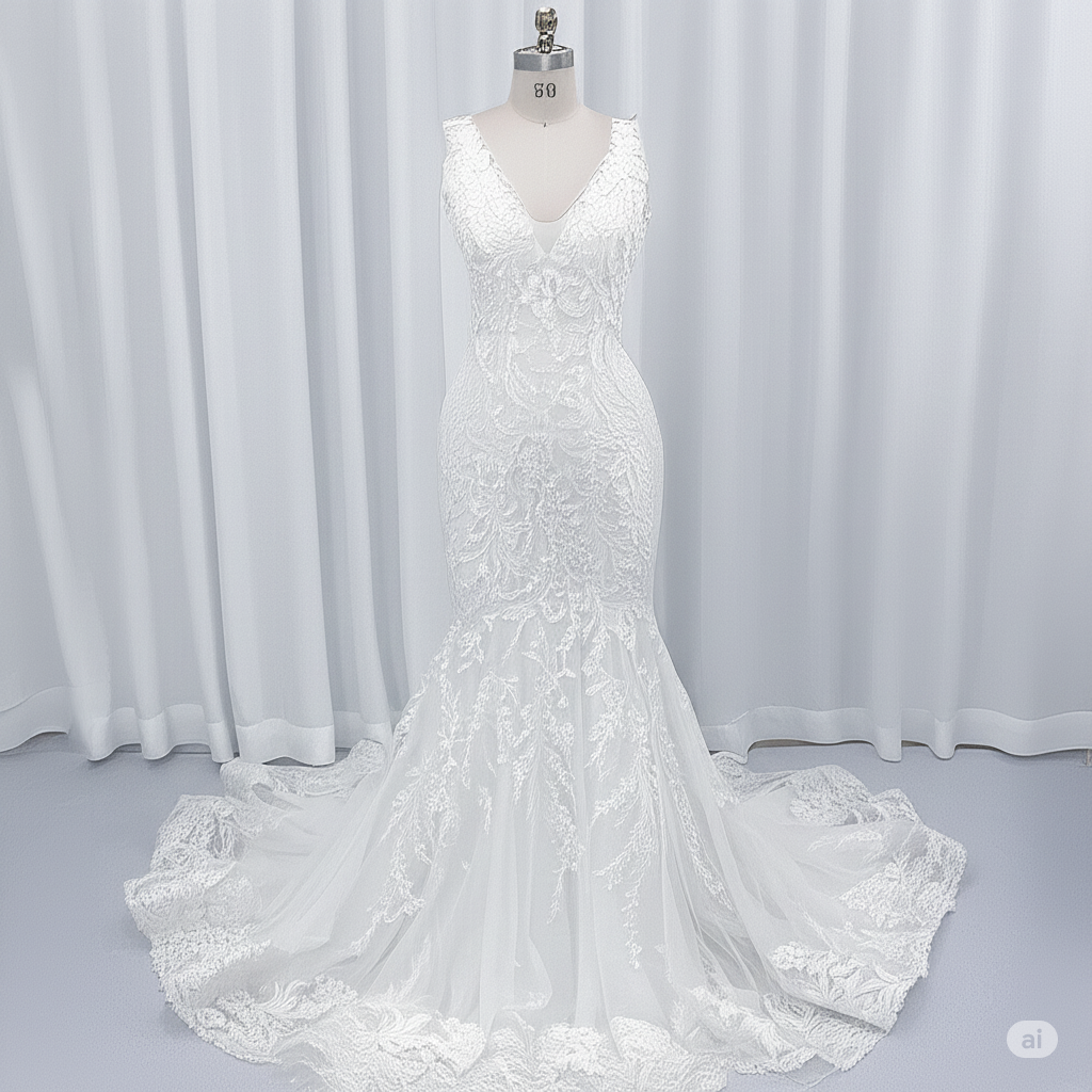 mermaid wedding dress