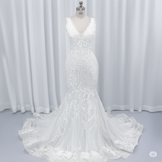 mermaid wedding dress