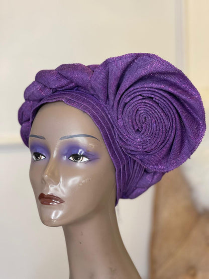 purple gele