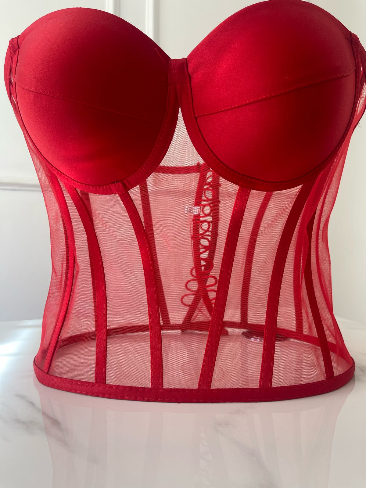 Red corset