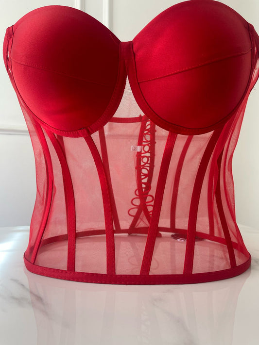 Red corset