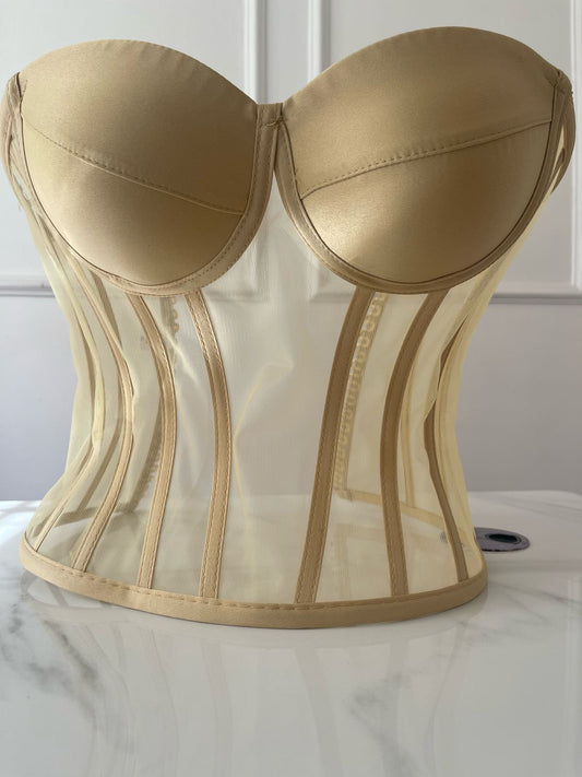 Gold corset