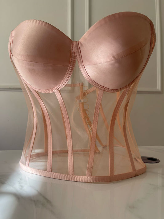 Peach corset