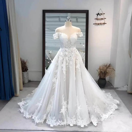 A-line wedding dress