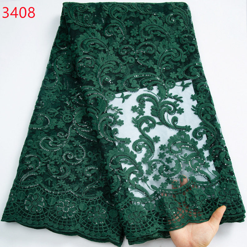 Emerald green-cordlace