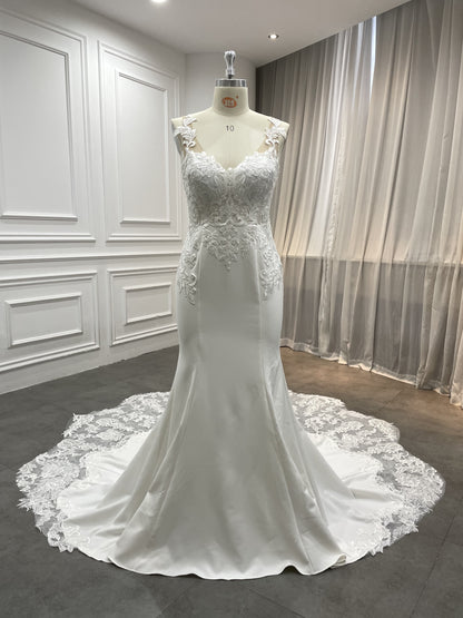 Mermaid wedding gown