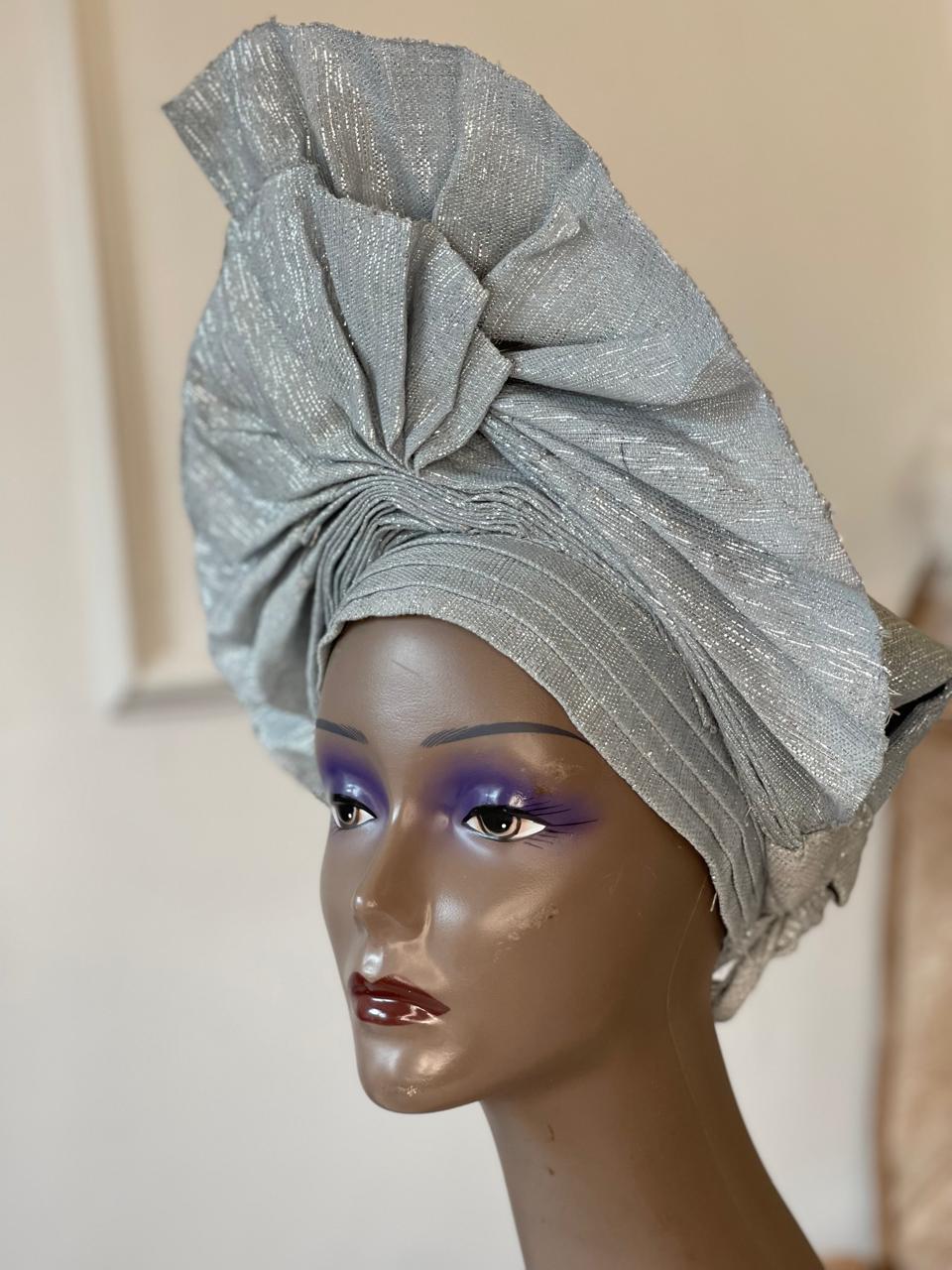 Grey gele