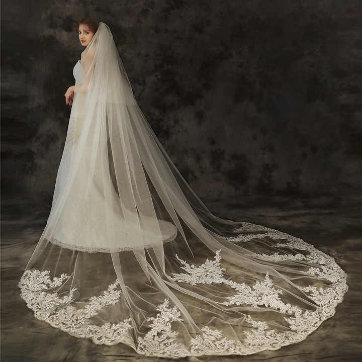 Cathedral bridal veil