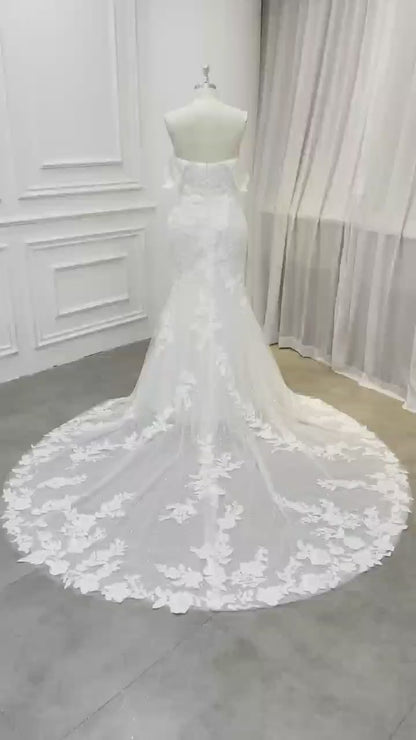 Mermaid wedding dress