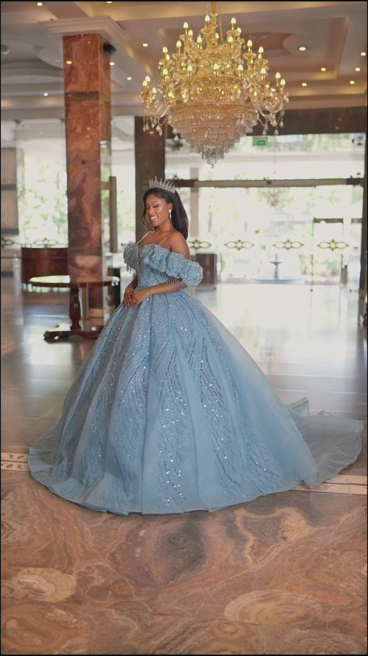 Ball gown wedding dress