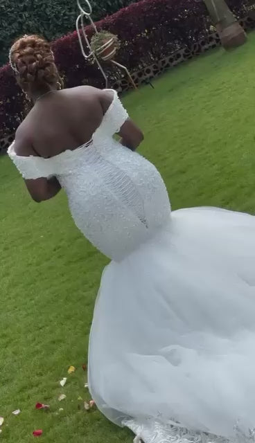 Mermaid wedding dress