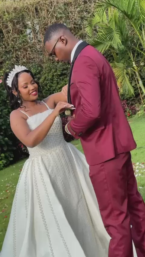 2-in-1 Mermaid wedding gown