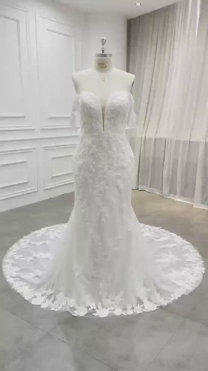 Mermaid wedding dress