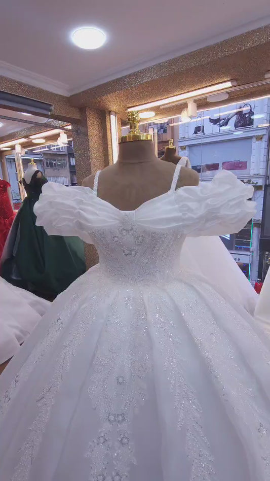 Ballgown wedding dress