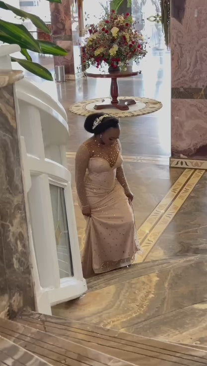 Bridesmaid  custom-made Dress